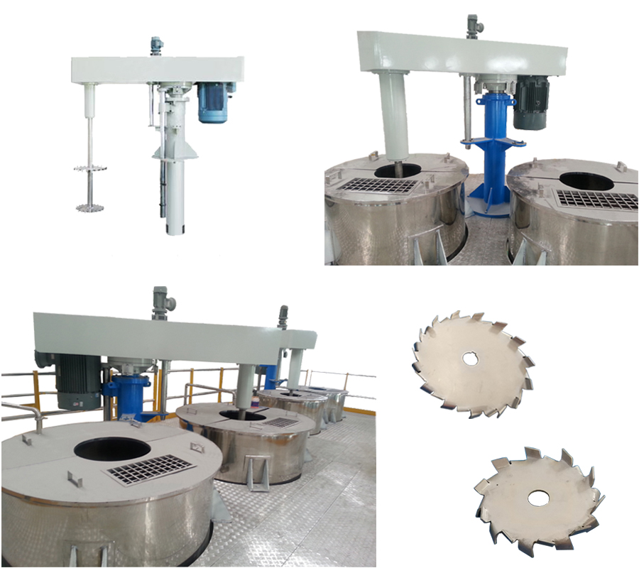 回（huí）轉式液壓升降分散機 攪拌釜成套